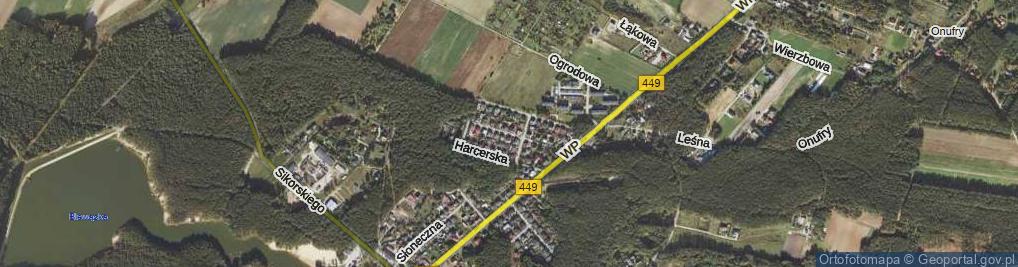 Zdjęcie satelitarne Zuchowska ul.